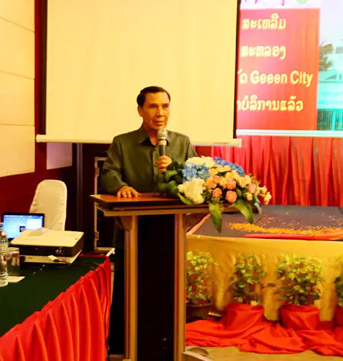 老挝国立大学校长致辞